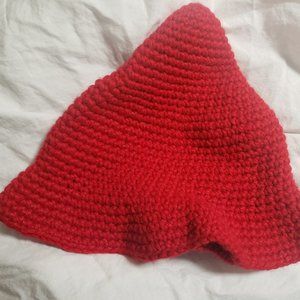 Red beanie hat - FREE with a purchase